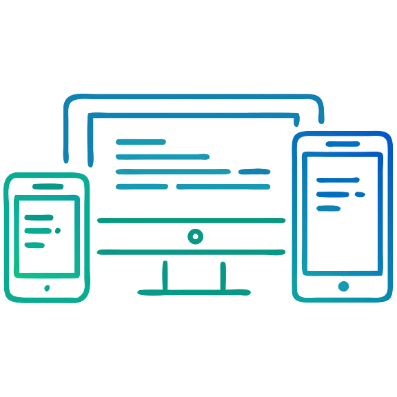 Symbol für responsives Webdesign